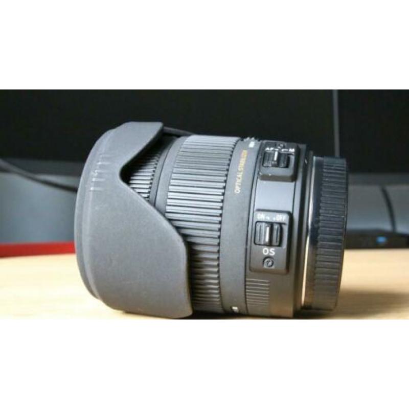 Sigma telelens 18-125 1:3.8-5.6 DC OS HSM AF hypersonic