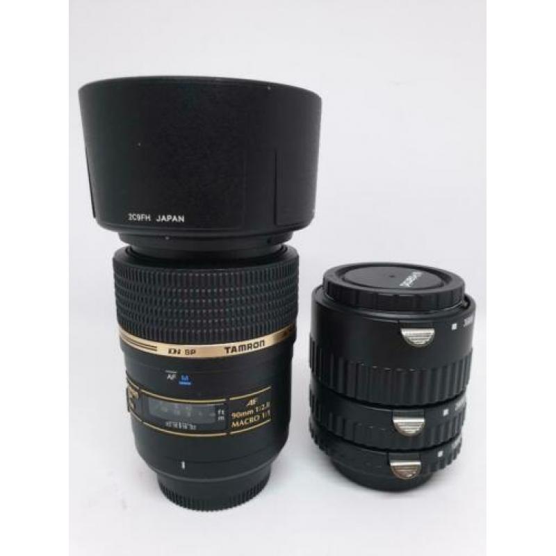 Tamron AF SP 90mm f/2.8 DI Macro Nikon ALS NIEUW. ZIE FOTO'S