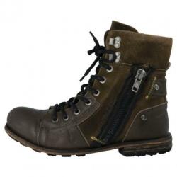 YELLOW CAB - stoere Industrial boots green - maat 44