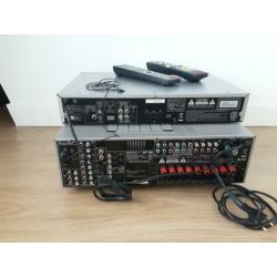 Denon versterker en dvd speler