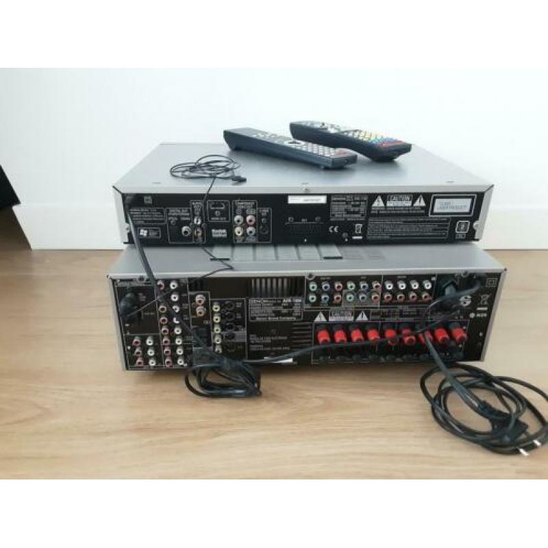 Denon versterker en dvd speler