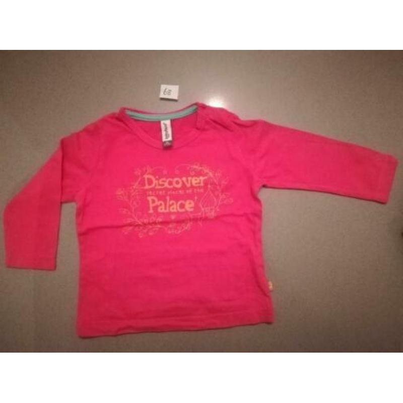 Diverse meisjesshirts maat 68