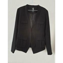SPS Superstar blazer/jasje/colbert, zwart, mt 40, nieuw