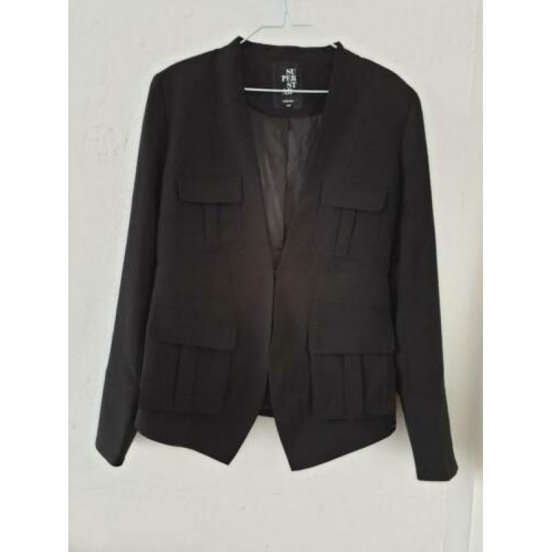 SPS Superstar blazer/jasje/colbert, zwart, mt 40, nieuw