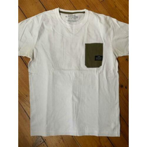 4 JACK & JONES T-SHIRTS maat L in nieuwstaat prijs per shirt