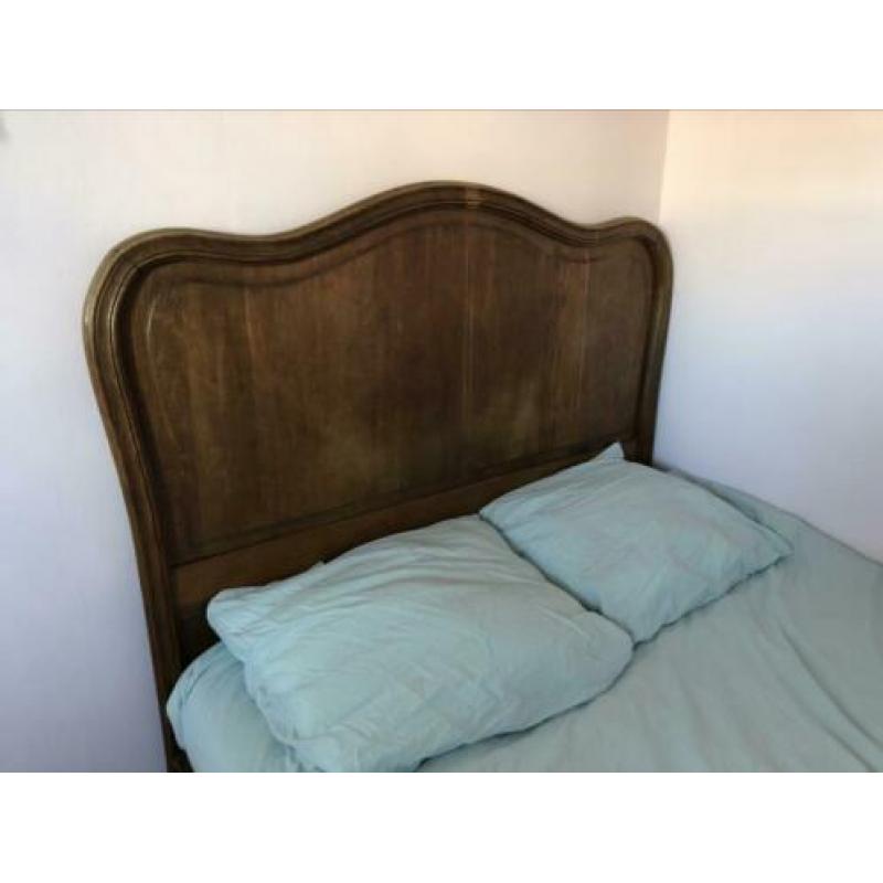 Antiek bed twijfelaar 130x190