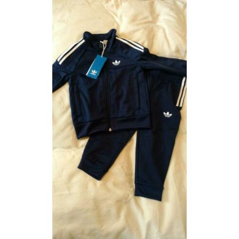 Adidas trainingspak nieuw maat 92 blauw