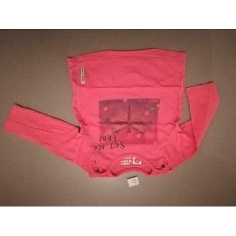 Diverse meisjesshirts maat 68