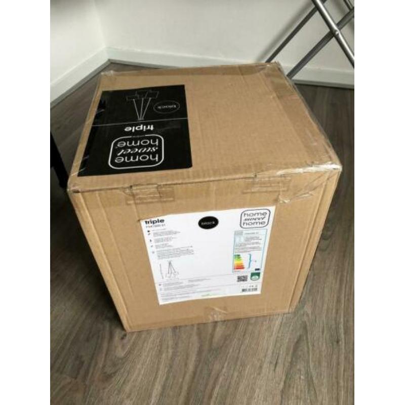 Hanglamp zwart 3 kap