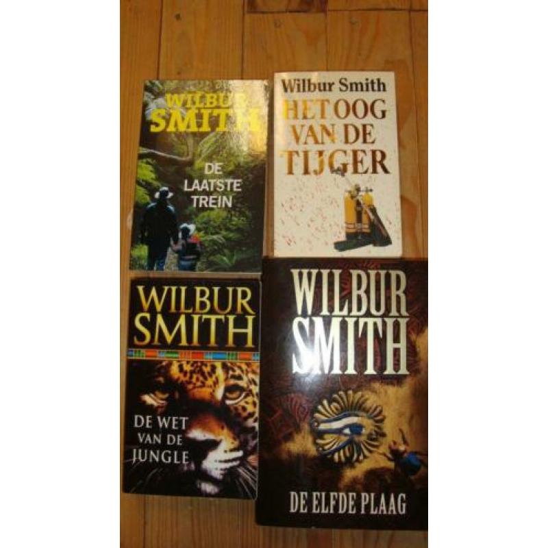 Wilbur Smith 4 boeken