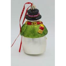 Käthe Wohlfahrt kerstballen sneeuwpoppen sneeuwmannen