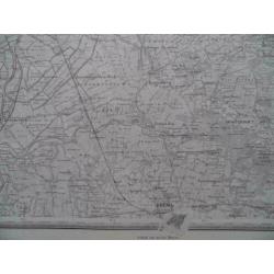 143 / Oosterhout / Geertruidenberg Litho Stafkaart 1875