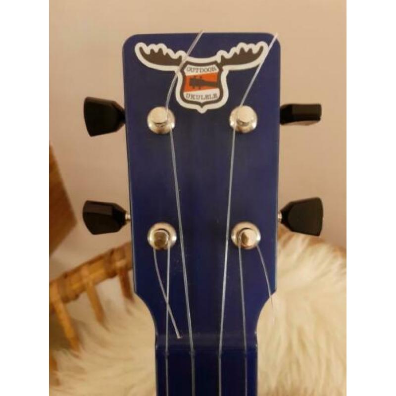 ZGAN outdoor ukulele tenor- blauw