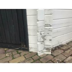 Houten tuinhuisje opknappertje