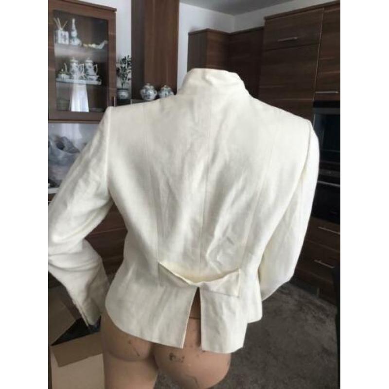 PAUW AMSTERDAM jasje 100% LINNEN maat s OFFWHITE