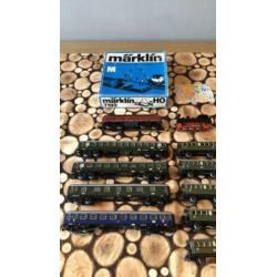 Märklin locomotief en treinenset