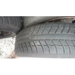 4 stalen velgen michelin alpin