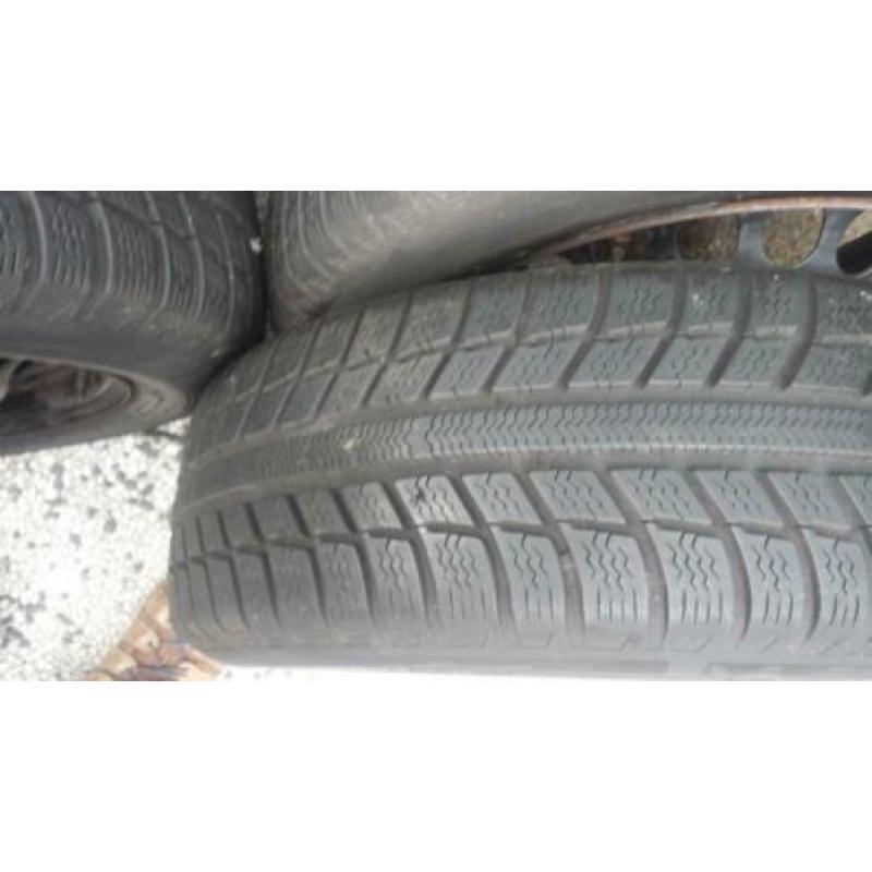 4 stalen velgen michelin alpin