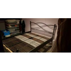 Complete bedset metalen frame 160x200