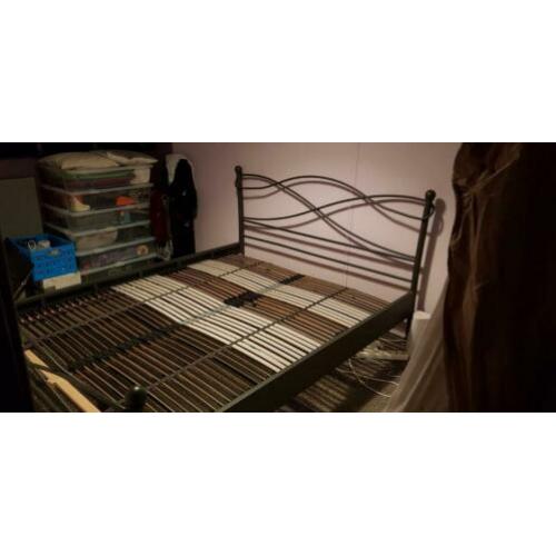 Complete bedset metalen frame 160x200
