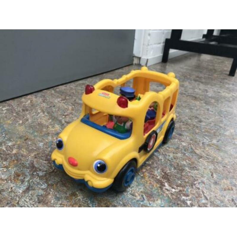 Fisher price boerderij poppenhuis schoolbus etc