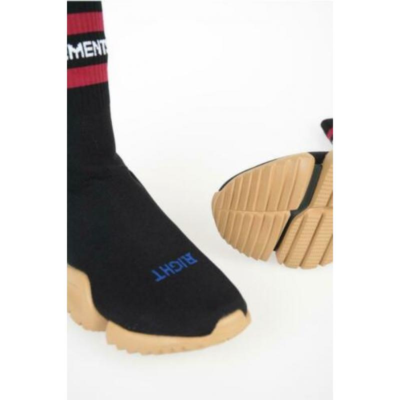 Vetement x Reebok Zwarte Sock Sneakers maat 37,5 t/m 40,5