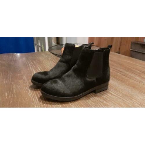 Manfield Chelsea Boots maat 39 zwart enkellaarzen