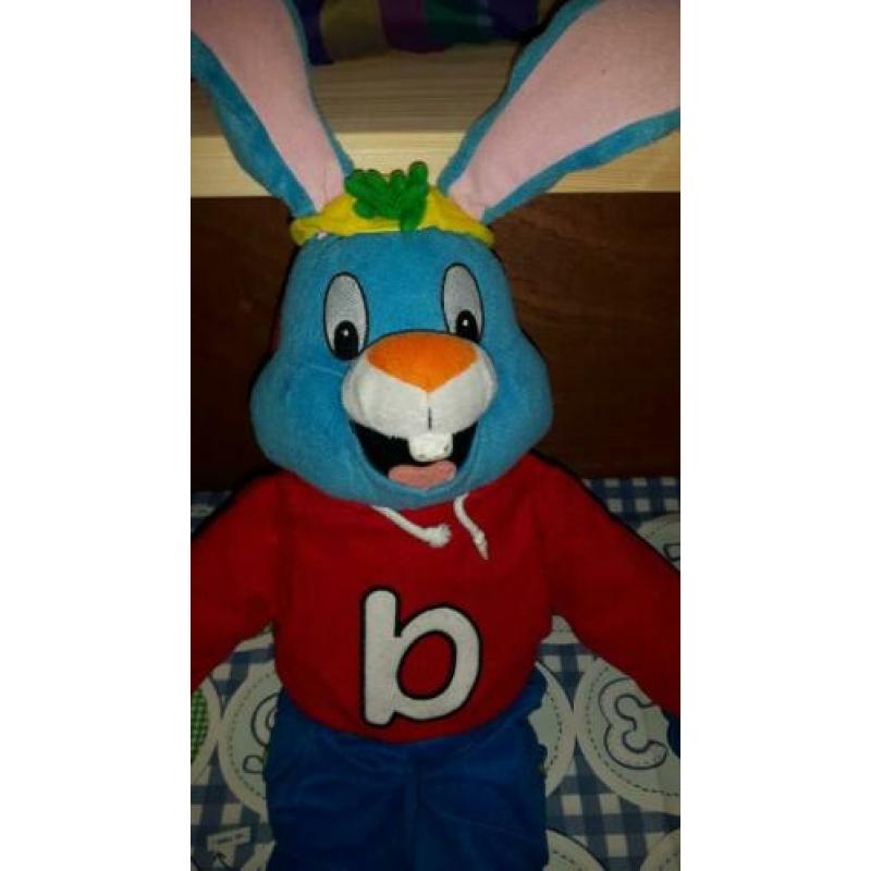 Grote BOBO knuffel met veter strikken, knoop dicht doen