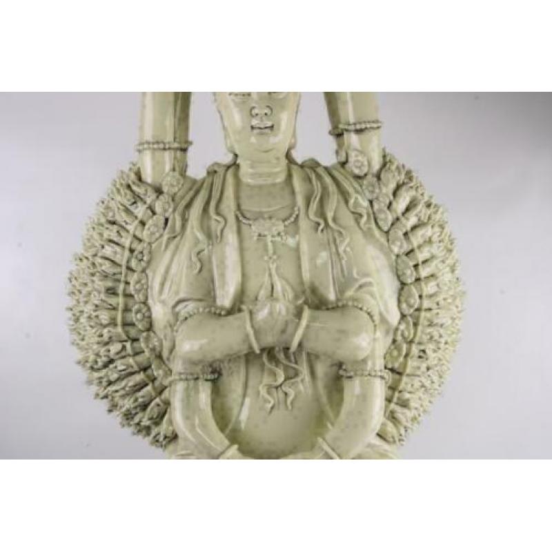 groot beeld porselein quan yin 1000 armen 69cm
