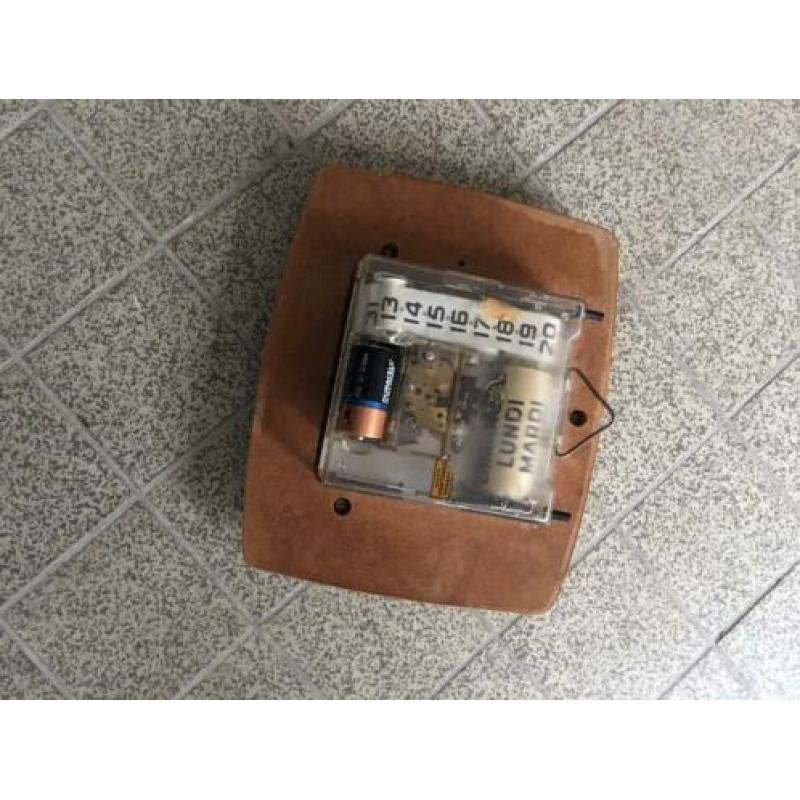 Vintage Jaz keuken klok fifties