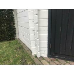Houten tuinhuisje opknappertje