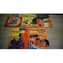 Pechvogel stripboeken 5 stuks goede staat