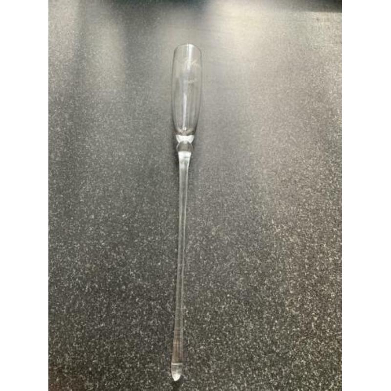 Champagne glazen/flutes zonder voet Rivièra maison in vaas