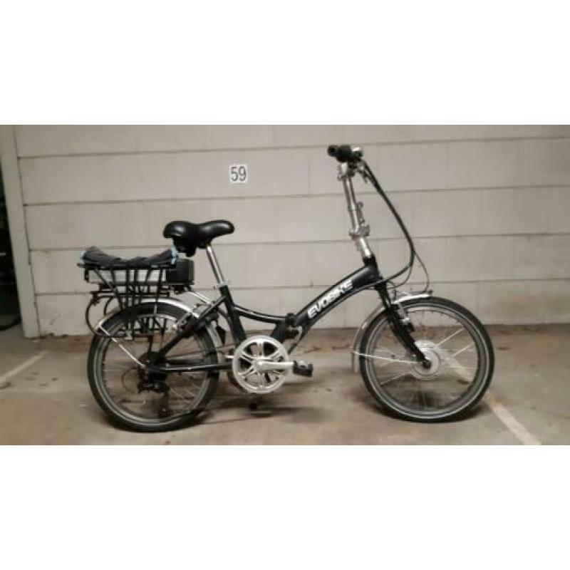 2 Electrische Evobike vouwfietsen