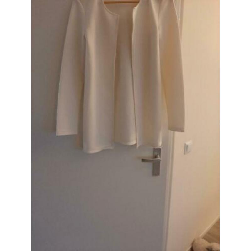 Wit vest jasje maat xs