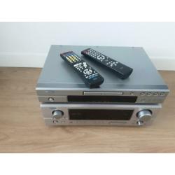 Denon versterker en dvd speler
