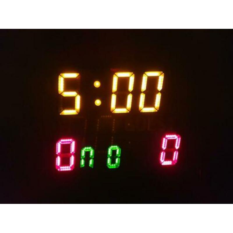 Scorebord digitaal en multifunctioneel (Velleman WT3116)