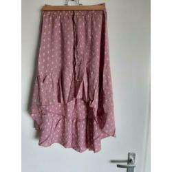 Rok met goud maat ibiza stijl S