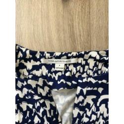 Diane von Furstenberg top zijde maat 38 Nieuw!