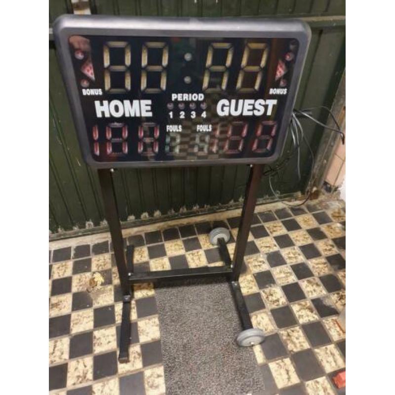 Scorebord digitaal en multifunctioneel (Velleman WT3116)