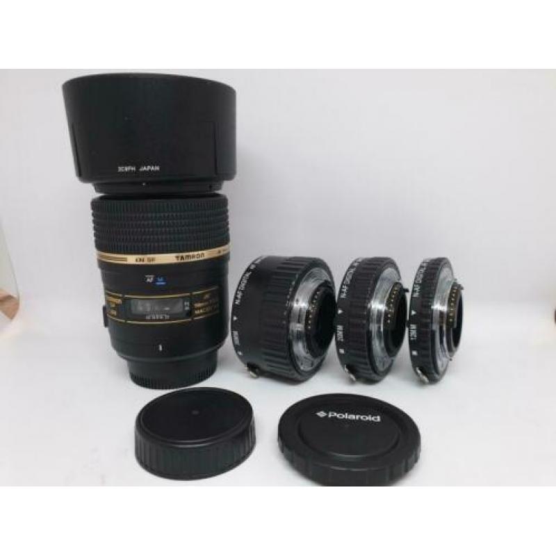 Tamron AF SP 90mm f/2.8 DI Macro Nikon ALS NIEUW. ZIE FOTO'S