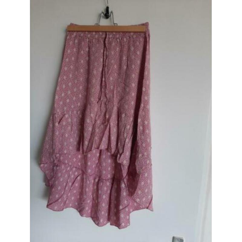 Rok met goud maat ibiza stijl S