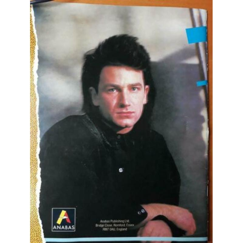 U2 Anabis Magazine uit 1987