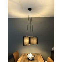 Hanglamp zwart 3 kap