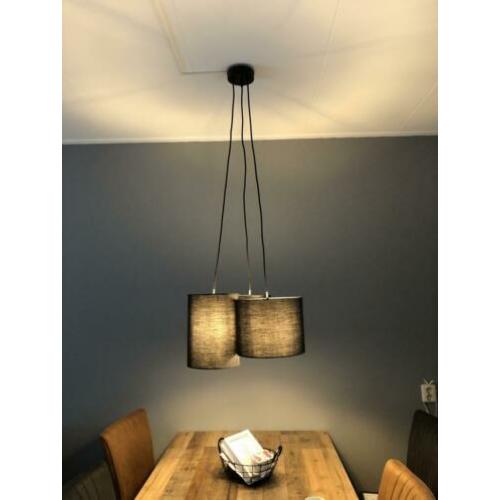 Hanglamp zwart 3 kap