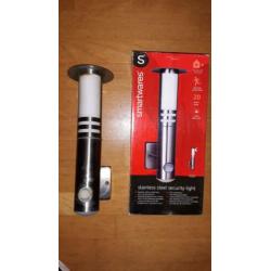 2x Smartwares RVS70 LED buiten Wandlamp sensors