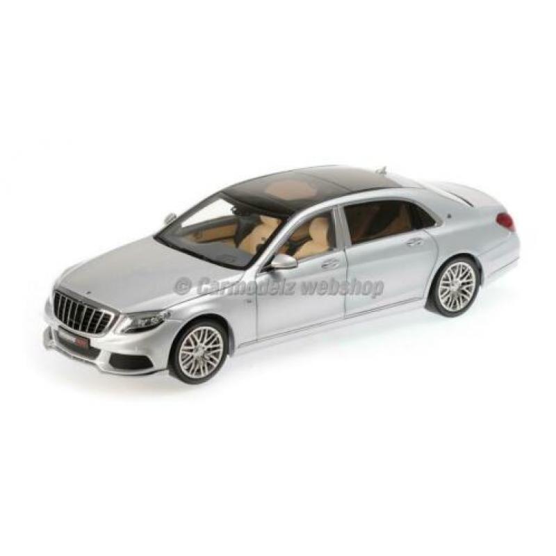 Almost Real 1/18 Brabus 900 Merc. Maybach zilver ALM860103