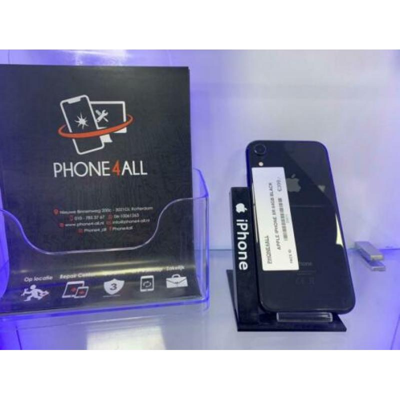 iPhone XR 64GB Black, Gebruikte Staat, Garantie &inruil