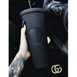 Starbucks 2019 tumbler matte black studded, limited edition