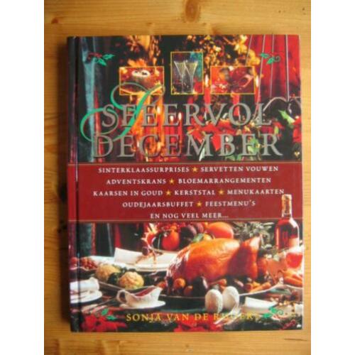 Sfeervol December - Sonja van de Rhoer hardcover